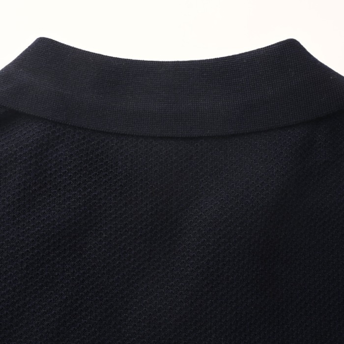 LORO PIANA Short Sleeved Knitted Polo Shirt 