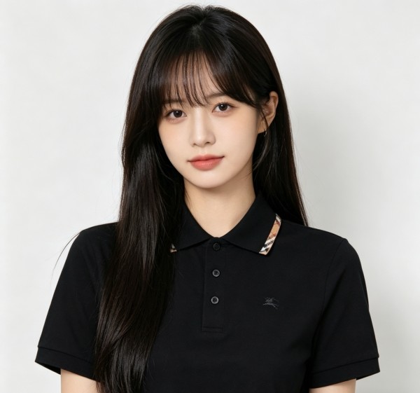 Burberry Ekd Embroidered Checked-Trim Polo Shirt