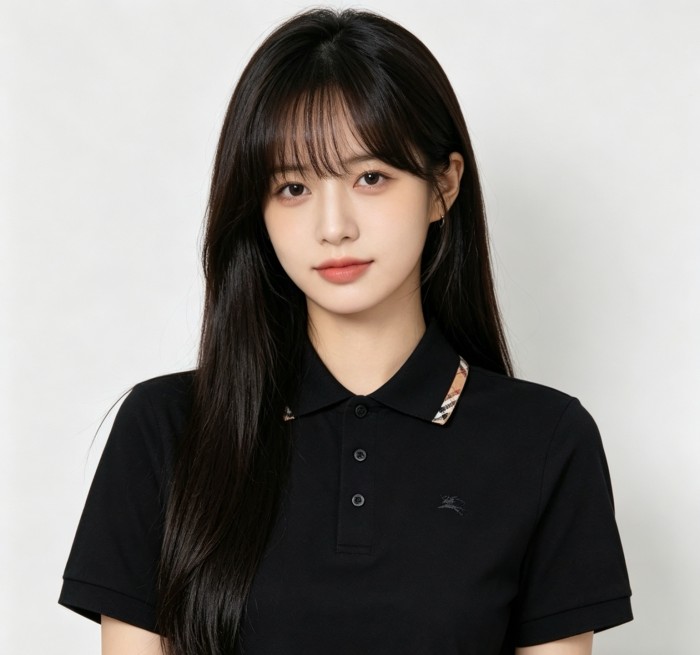 Burberry Ekd Embroidered Checked-Trim Polo Shirt