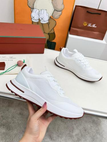 Loro Piana Week End Walk Low top Casual Shoes Men's white