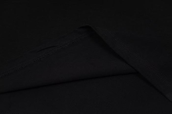 Chrome Hearts T Shirts Unisex Black Crew Neck Moderate Straight Fit