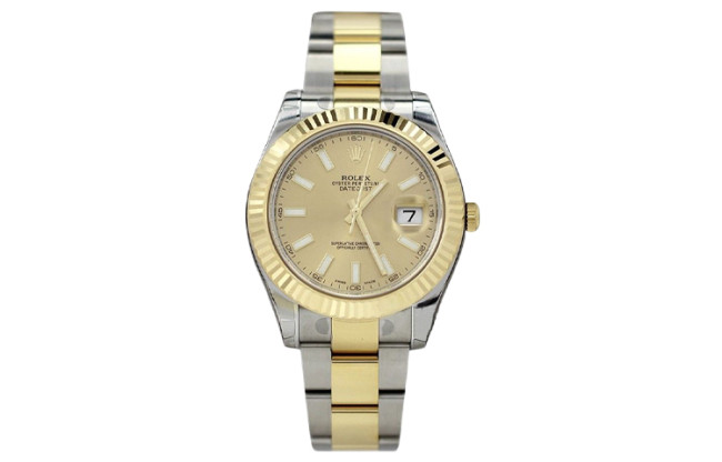 ROLEX Automatic Mechanical Movement Men's Watches Watch 41mm Gold Dial