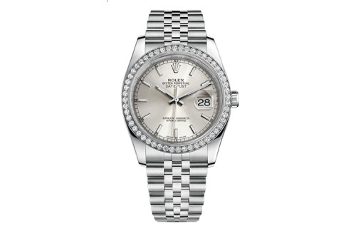 ROLEX Automatic Mechanical Movement 100m Waterproof Men's Watches Watch Silver Dial Stainless Steel Case Case Diameter/Size 36mm