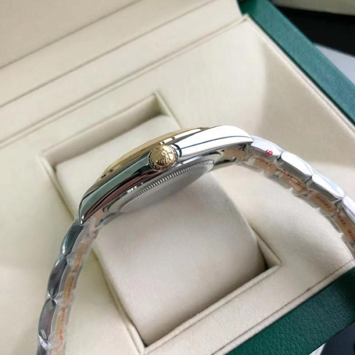 ROLEX Automatic Mechanical Movement Date Display Men's Watches Watch 41mm Mother of Pearl Color Watch Dial