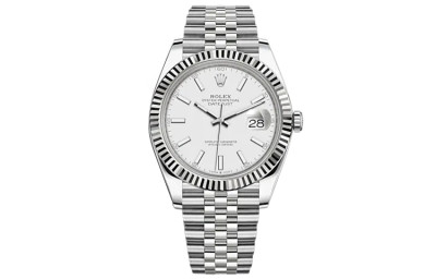 ROLEX Automatic Mechanical Movement Men's Watches Watch 41mm White Dial Oystersteel Case