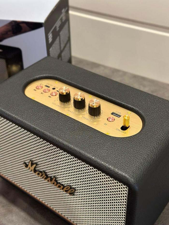 MARSHALL Speakers ACTON III Bluetooth Connection 3 Rock Vintage Wireless Stereo 