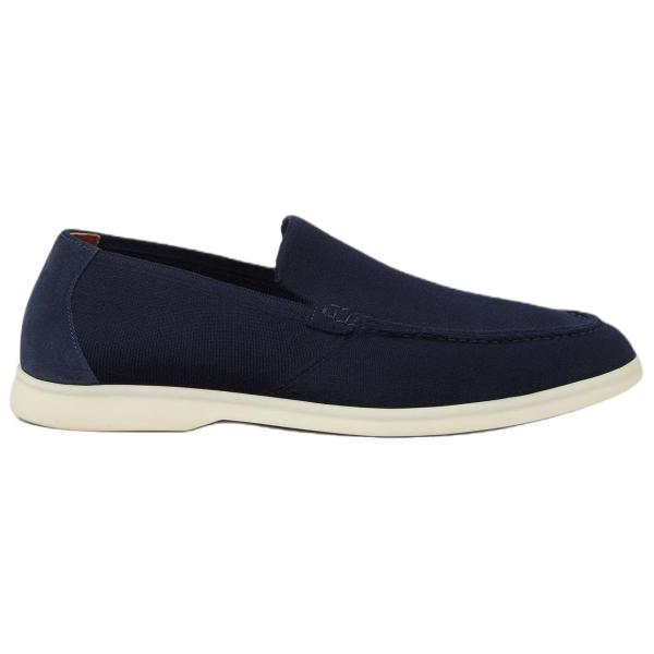 Loro Piana Summer Walk Casual Shoes Men's Marine Blue