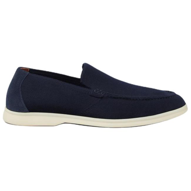 Loro Piana Summer Walk Casual Shoes Men's Marine Blue