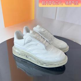 Alexander McQueen Oversized white Lux Gloss