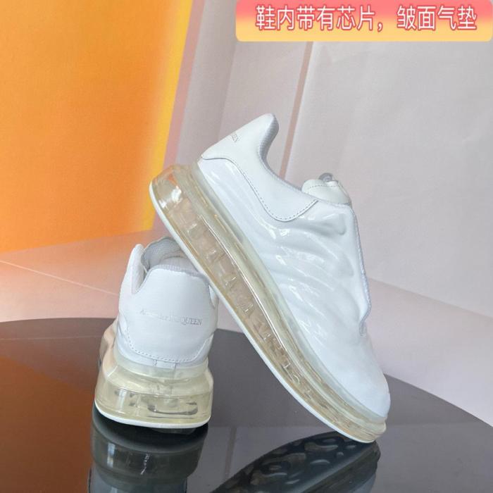 Alexander McQueen Oversized white Lux Gloss