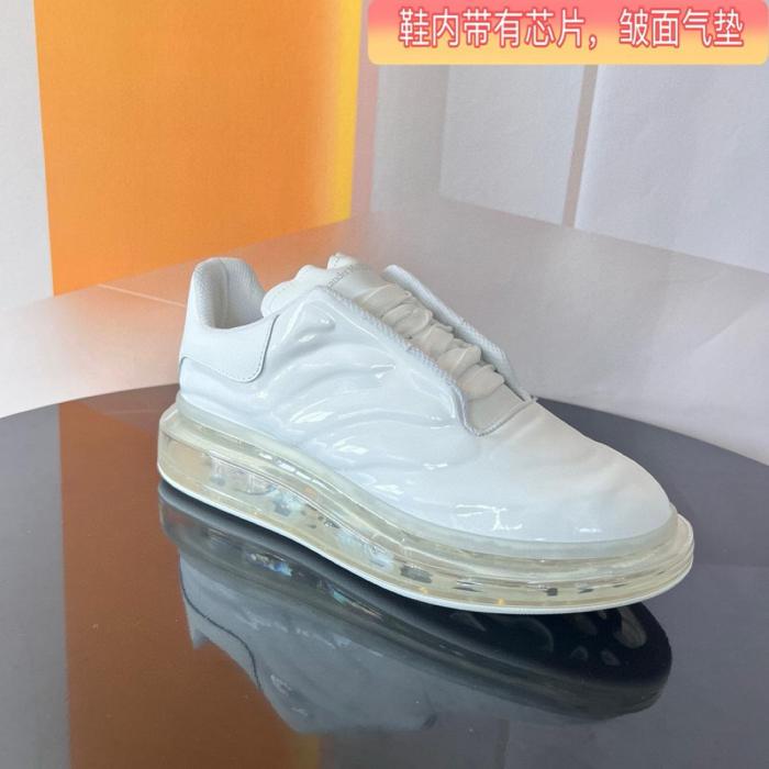 Alexander McQueen Oversized white Lux Gloss
