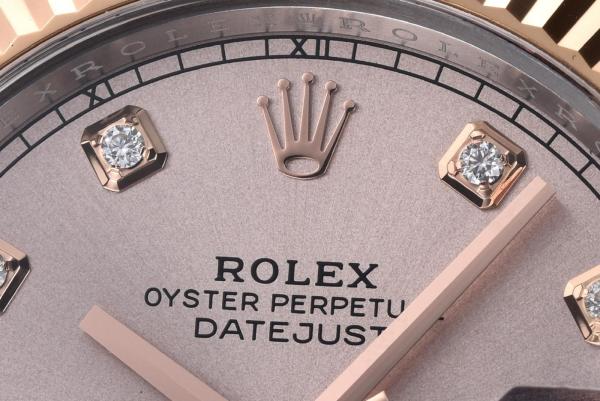 ROLEX Automatic Mechanical Movement 100m Waterproof Men's Watches Watch 41mm Pink Watch Dial