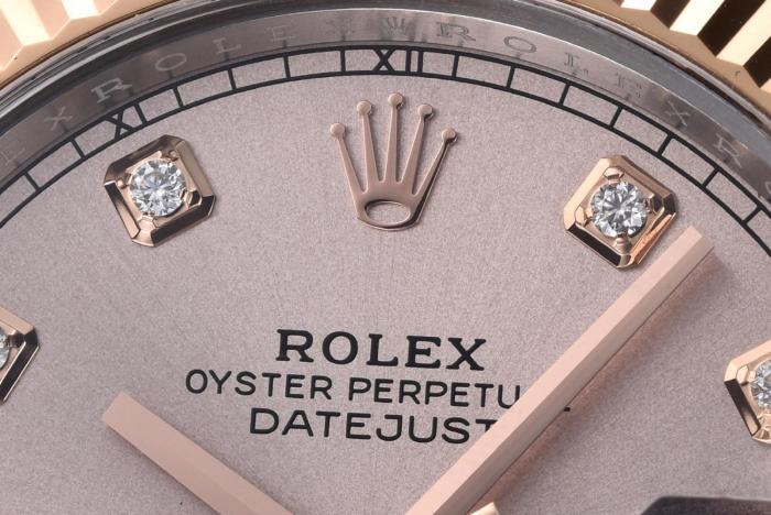 ROLEX Automatic Mechanical Movement 100m Waterproof Men's Watches Watch 41mm Pink Watch Dial