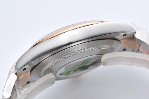 ROLEX Automatic Mechanical Movement 100m Waterproof Men's Watches Watch 41mm Pink Watch Dial