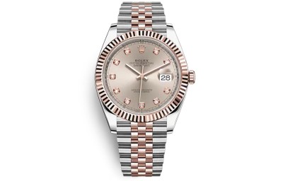 ROLEX Automatic Mechanical Movement 100m Waterproof Men's Watches Watch 41mm Pink Watch Dial
