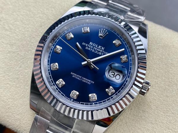 ROLEX Fluted Bezel Datejust Collection Automatic Mechanical Movement 100m Waterproof Men's Watches Watch 41mm