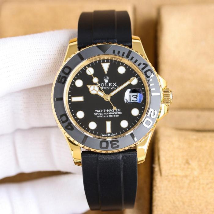 ROLEX Ranger Prestige Automatic Mechanical Movement 100m Waterproof Men's Watches Watch 42mm Black Dial