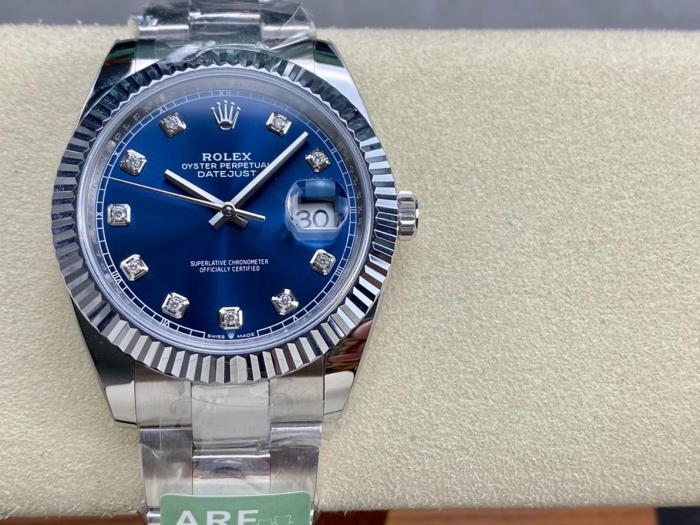 ROLEX Fluted Bezel Datejust Collection Automatic Mechanical Movement 100m Waterproof Men's Watches Watch 41mm