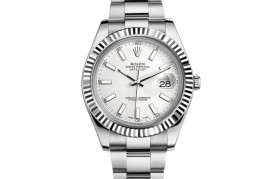 ROLEX Automatic Mechanical Movement Men's Watches Watch 41mm Silver Dial
