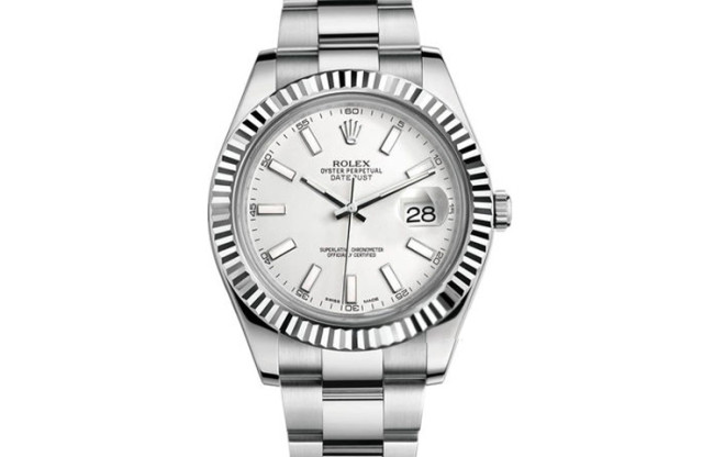 ROLEX Automatic Mechanical Movement Men's Watches Watch 41mm Silver Dial
