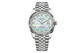ROLEX Automatic Mechanical Movement Men's Watches Watch 41mm White Dial Oystersteel Case