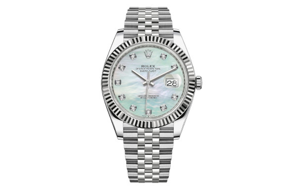 ROLEX Automatic Mechanical Movement Men's Watches Watch 41mm White Dial Oystersteel Case