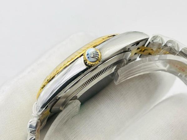 ROLEX Automatic Mechanical Movement 100m Waterproof Men's Watches Watch 41mm White Dial