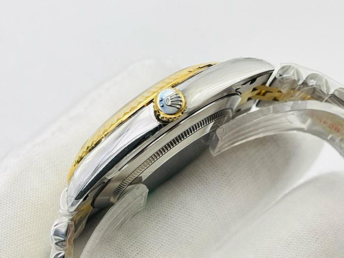 ROLEX Automatic Mechanical Movement 100m Waterproof Men's Watches Watch 41mm White Dial