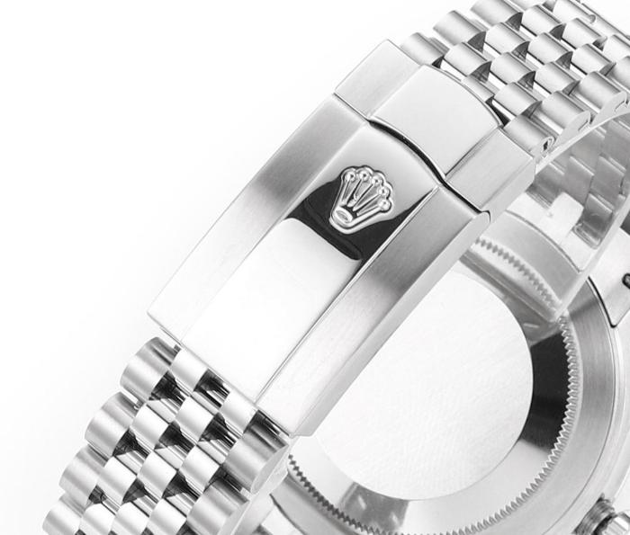 ROLEX Automatic Mechanical Movement Men's Watches Watch 41mm White Dial Oystersteel Case