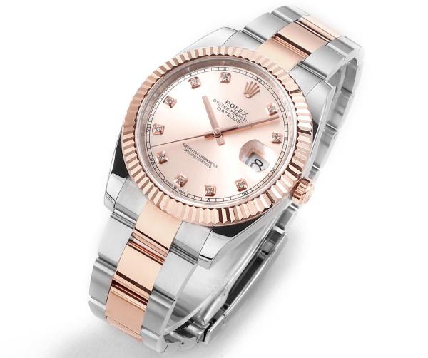 ROLEX Automatic Mechanical Movement 100m Waterproof Men's Watches Watch 41mm Gold Dial