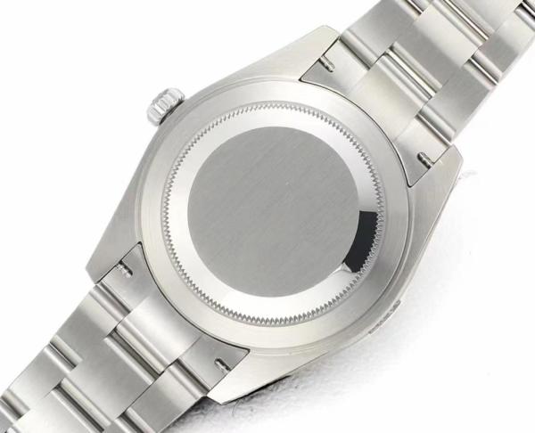 ROLEX Automatic Mechanical Movement 100m Waterproof Men's Watches Watch 41mm White Dial Oystersteel Case