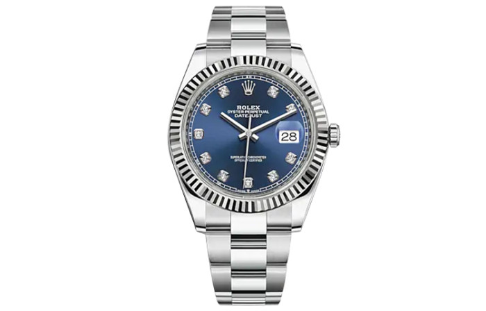 ROLEX Fluted Bezel Datejust Collection Automatic Mechanical Movement 100m Waterproof Men's Watches Watch 41mm