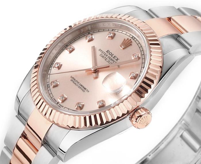 ROLEX Automatic Mechanical Movement 100m Waterproof Men's Watches Watch 41mm Gold Dial