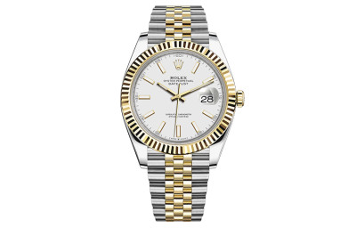 ROLEX Automatic Mechanical Movement 100m Waterproof Men's Watches Watch 41mm White Dial