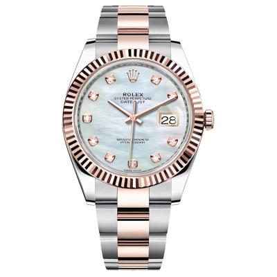 ROLEX Automatic Mechanical Movement Men's Watches Watch 41mm Mother of Pearl Color Watch Dial
