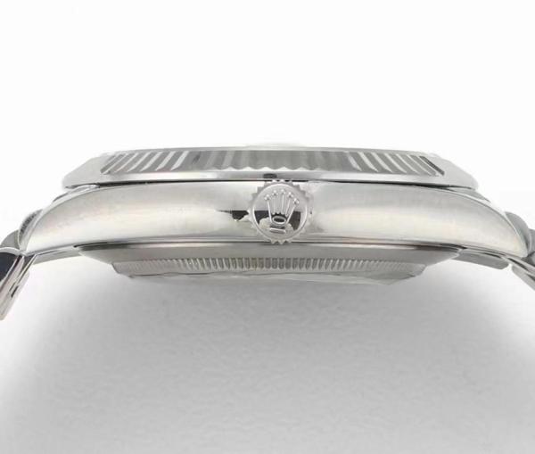 ROLEX Automatic Mechanical Movement 100m Waterproof Men's Watches Watch 41mm White Dial Oystersteel Case