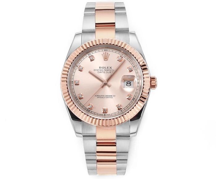 ROLEX Automatic Mechanical Movement 100m Waterproof Men's Watches Watch 41mm Gold Dial