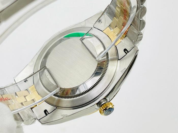 ROLEX Automatic Mechanical Movement 100m Waterproof Men's Watches Watch 41mm White Dial