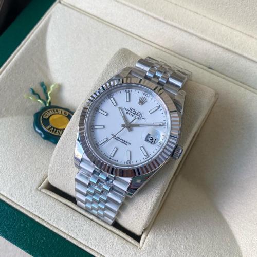 ROLEX Automatic Mechanical Movement Men's Watches Watch 41mm Silver Dial
