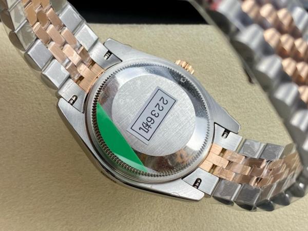ROLEX Automatic Mechanical Movement 100m Waterproof Women's Watch 31mm Mother of Pearl Color Watch Dial