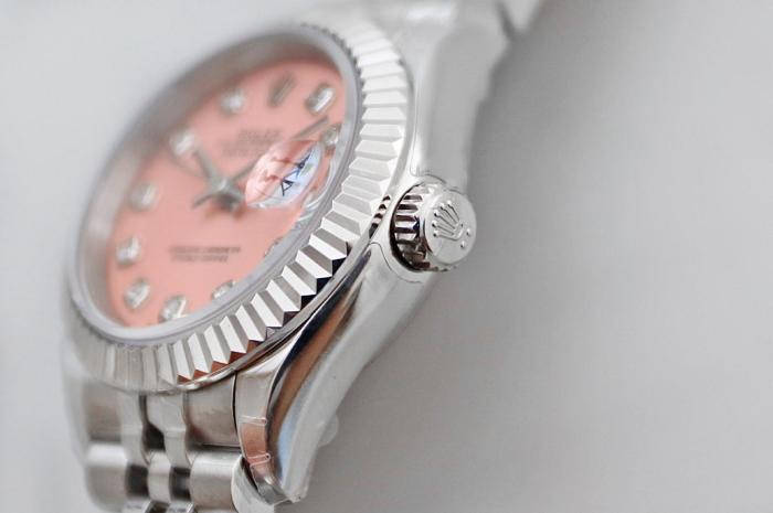 ROLEX Diamond Bezel Lady Datejust Collection Automatic Mechanical Movement 100m Waterproof Women's Watch Case Diameter/Size 28mm