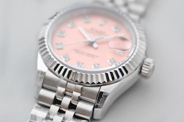 ROLEX Diamond Bezel Lady Datejust Collection Automatic Mechanical Movement 100m Waterproof Women's Watch Case Diameter/Size 28mm
