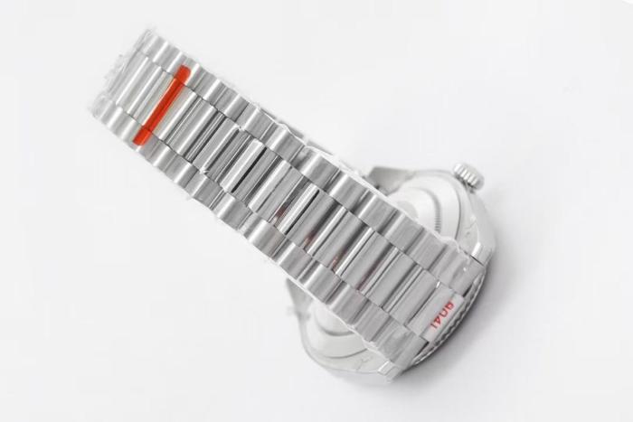 ROLEX Dog Collar, Sunday Calendar Automatic Mechanical Movement Men's Watches Watch 40mm Silver Dial