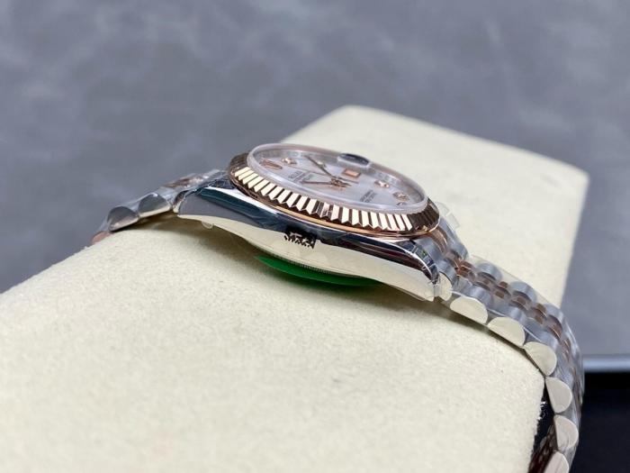 ROLEX Automatic Mechanical Movement 100m Waterproof Women's Watch 31mm Mother of Pearl Color Watch Dial