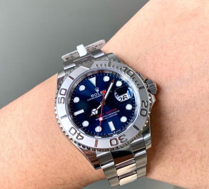 ROLEX Ranger Prestige Blue Yacht Automatic Mechanical Movement Men's Watches Watch 40mm Blue Dial