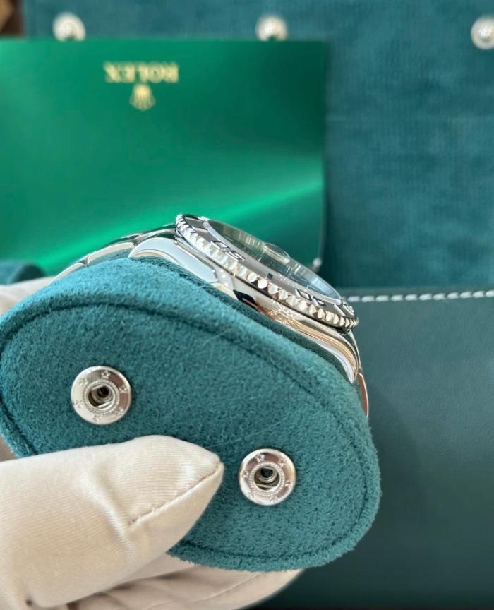ROLEX Ranger Prestige Automatic Mechanical Movement Men's Watches Watch 37mm Gray Dial Oystersteel Strap