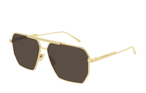 Bottega Veneta Eyewear Pilot Frame Sunglasses