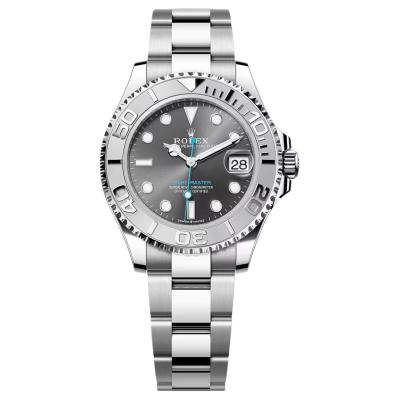 ROLEX Ranger Prestige Automatic Mechanical Movement Men's Watches Watch 37mm Gray Dial Oystersteel Strap