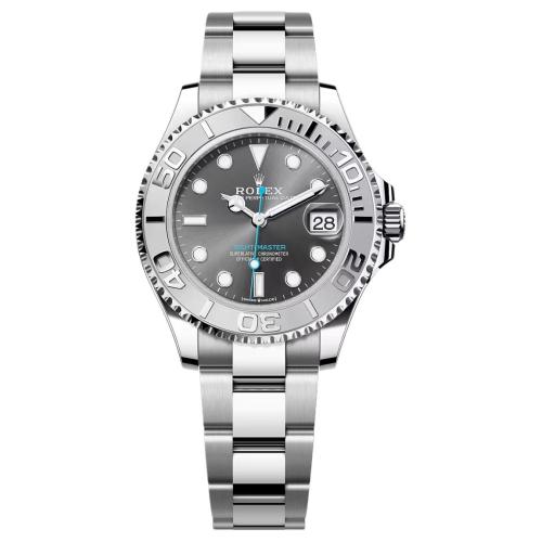 ROLEX Ranger Prestige Automatic Mechanical Movement Men's Watches Watch 37mm Gray Dial Oystersteel Strap