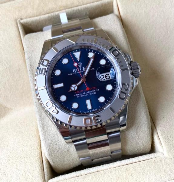 ROLEX Ranger Prestige Blue Yacht Automatic Mechanical Movement Men's Watches Watch 40mm Blue Dial